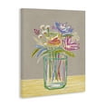 thumbnail image 3 of Stupell Industries Abstract Outlines Flower Arrangement Floral Painting Wrapped Canvas Canvas Art Print Wall Art, 24 x 30, 3 of 7