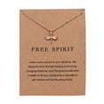 thumbnail image 1 of PVCS Animal Necklace Series Balance Beam Hummingbird Necklace Female Clavicle Chain, 1 of 1