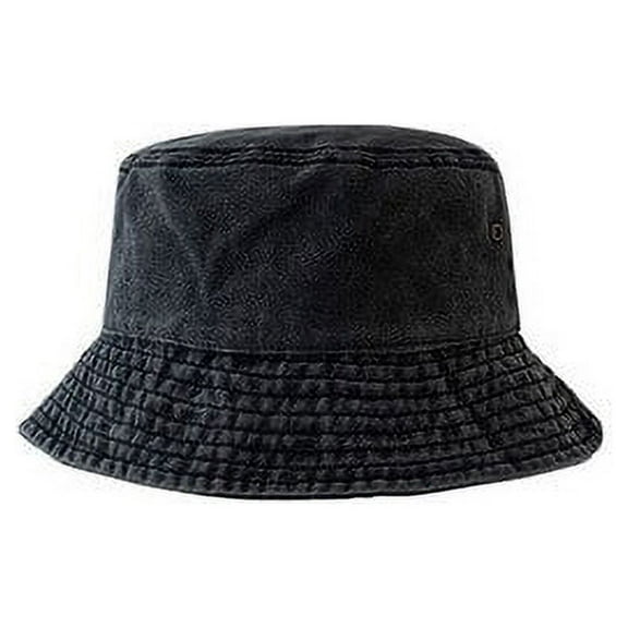 CoCopeaunts New Bucket Hat Women Summer Distressed Denim Washed Fisherman Cap Wearable Bucket Cap Outdoor Sunshade Sunscreen Hat Casual Hats
