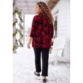 thumbnail image 2 of Catherines Women's Plus Size Cozy Velour Jacket, 2 of 6