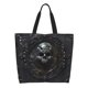 thumbnail image 1 of Balery Ornate Dark Skull Book Bolsa Tote Estilo Estético con Cremalleras, Bolsa de Hombro, Bolsa de Compras Grande y Plegable, 1 of 8