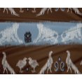 thumbnail image 3 of oneOone Polyester Lycra Fabric Stripe|Bird & Monkey Ikat Print Sewing Fabric BTY 56 Inch Wide, 3 of 3