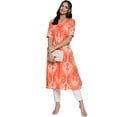 thumbnail image 4 of eloria Women's Pure Cotton Ethnic Motifs Printed A-Line Kurta, 4 of 7