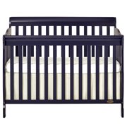 Dream On Me Ashton 5-in-1 Convertible Crib, White, Greenguard Gold and JPMA Certified