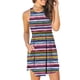 thumbnail image 2 of Vestidos lisos sueltos sin mangas para mujer Vestido corto informal con bolsillos Tie-Dye Rainbow Gradient Print Dress Pompotops ghjkhdj10452, 2 of 7