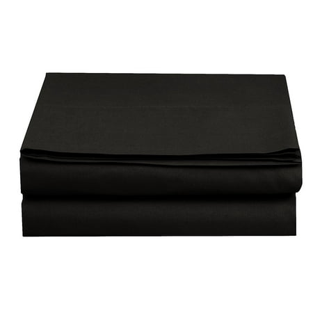 Flat Sheet ! - Elegant Comfort® Wrinkle-Free 1500 Thread Count Egyptian Quality 1-Piece Flat Sheet, Queen Size,