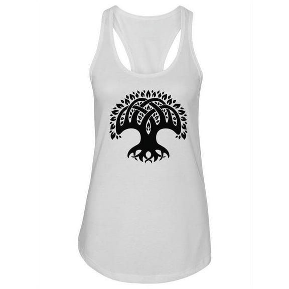 Celtic Tree Of Life. Tank Women -Image by Shutterstock, Female x-Large