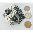 thumbnail image 4 of D6 Viking/Medieval Betting Bone and Horn Dice Set of 12 Pcs - 9/16 Inch (14-15 mm) Thick, 4 of 4