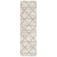 thumbnail image 6 of SAFAVIEH Hudson Amias Plush Geometric Shag Area Rug, Multi Ivory/Beige, 8' x 10', 6 of 10