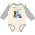 thumbnail image 3 of Inktastic I Want a Hippopotamus for Christmas Boys or Girls Long Sleeve Baby Bodysuit, 3 of 5