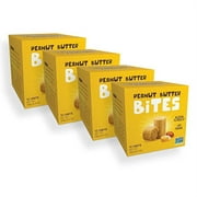 PASOKIN | Natural Peanut Butter Snack | Creamy PB Bites | Gluten Free, Vegan Protein | Pacoca Made in USA, 4 Boxes with 12 Bites (48 Bites)