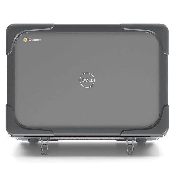 SaharaCase Hard Shell Case for Dell Chromebook 3100/3110 for 2-1 - Gray/Clear (LT00054)
