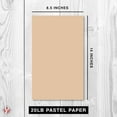thumbnail image 6 of Tan - Color Paper 20lb. Size 8.5 X 14 Legal/Menu Size 100 Per Pack, 6 of 6