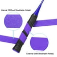 thumbnail image 3 of Tennis Badminton Racket Overgrip Non-Slip Sweatband Drumstick Tape, Purple 8 Pack, 3 of 6