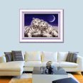 thumbnail image 3 of 30x40cm 5D Full DIY Diamond Painting, Serie de animales, DIY Diamond Rhinestone Canvas Punto de cruz Pintura por número para decoración de pared Adultos niños ER, 3 of 5