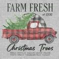 thumbnail image 2 of Women's Lost Gods Farm Fresh Christmas Tree  Graphic Tee Athletic Heather X Large, 2 of 4
