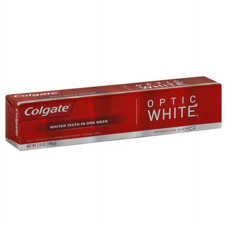 Colgate Optic White Sparkling Mint Toothpaste, 7 oz