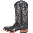 thumbnail image 3 of The Western Shops Men’s Genuine Leather Quill Ostrich Print Western Cowboy Square Toe Rodeo Boots, 3 of 3