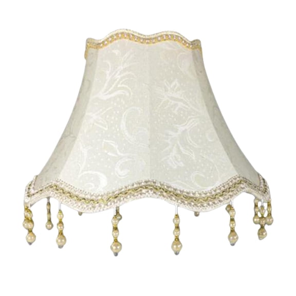 Pantalla de tela Sunnimix lámpara de mesa decorativa moderna 13cmx25cmx23cm