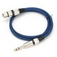 thumbnail image 1 of Cable auxiliar de audio NikouMX Cable de cañón equilibrado XLR OFC, 1 of 8