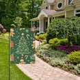 thumbnail image 2 of Yayeee Garden Flag 12" x 18" Double Sided Outdoor Yard Lawn Holiday Decorations, Christmas Tree, 2 of 6