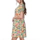 thumbnail image 2 of Balery Travel Vestidos sueltos de manga corta para mujer, vestidos de verano 2025, vestidos casuales de corte A con vuelo., 2 of 6