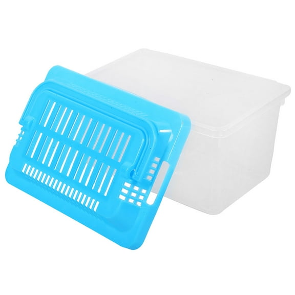 PBPBOX Spider Pet Box Portable Fish Tank Easy Cleaning Sky Blue 1Set