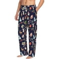 thumbnail image 6 of Hirioo Christmas Critters Delight for Men's PJ Pajama Pants Sleep Pants Men's Home Trousers with Pockets,S-3XL-3X-Large, 6 of 6