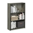 thumbnail image 4 of Furinno JAYA Simple Home 3-Tier Adjustable Shelf Bookcase, French Oak Grey, 14151R1GYW, 4 of 4