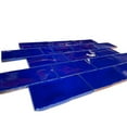 thumbnail image 3 of The Tile Life Diana Sapphire Glossy Ceramic Subway Wall Tile, 3 x 6 in, 1-Piece Sample, 3 of 12