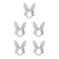 thumbnail image 2 of Maytalsory Comfortable Hairband For Girls Hair Accessories Collection Durable Bunny Ears Blue 5Set, 2 of 6