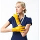thumbnail image 1 of Guantes cálidos de invierno de moda para mujer, guantes de piel de cordero auténtica hechos a mano, de piel de oveja curvada, 1 of 6