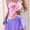 Bright Purple, variant on ZANKLEY Women's Tankini Swimsuits Tummy Control Two Piece Bathing Suits Modest Swim Tank Top with Skirt Bottom 2026