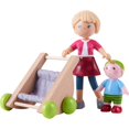 thumbnail image 1 of Dollhouse Figures HABA Little Friends Mom Melanie con cochecito, 1 of 5