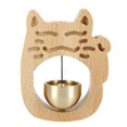 thumbnail image 1 of Cat-shaped Bell Ornament Wind Chime Refrigerator Gift Decoration Bbejoey, 1 of 3