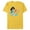 Yellow, variant on Disney Princess Jasmine Joy Holiday Standard - Short Sleeve Blended T-Shirt for Adults – Customized-Yellow