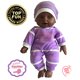 thumbnail image 1 of Muñeca de cuerpo suave de 11 pulgadas en caja de regalo Ganadora del premio y muñeca de juguete 11 (afroamericana) The New York Doll Co 68707700, 1 of 1