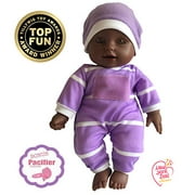 Poupée souple de 27,9 cm dans une boîte cadeau – Gagnant du prix et jouet 27,9 cm Baby Doll (Afro-américain)