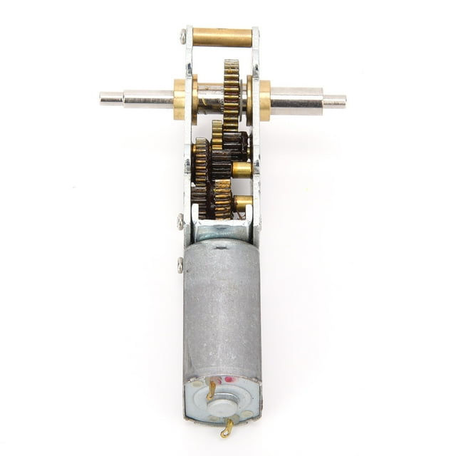Daboolka Motor de engranaje helicoidal Motor de juguete eléctrico Motor de reducción de velocidad DC3~24V para múltiples propósitos 29rpm