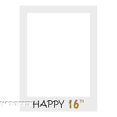 thumbnail image 3 of 16/18/30/40/50/60th 21st Frame Photo Booth Props Happy Birthday Paper Party, 3 of 5