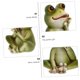 thumbnail image 5 of 3 uds adornos de rana decoración ranas adornos de escritorio ranas estatua adornos ranas estatuas escritorio ranas adornos, 5 of 5