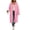 Pink, variant on Edvintorg Womens Jacket Zip up Hooded Long Coat Long Sleeve Loose Casual Outerwear with Pocket Fashion Clothing Army Green S-2XL