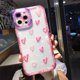 thumbnail image 1 of Funda de teléfono transparente con corazón de amor suave para iphone 11 12 13 14 Pro Max XS X XR 7 8 Plus SE 2020, funda trasera a prueba de golpes Tan Jianjun unisex, 1 of 2