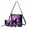 Black Cat Pumpkin Bat, variant on ZUXONGSY Black Cat Skull Bat Print Top-Handle Handbags with Waterproof Makeup Pouch and Keychain Clip-on Sleeve for Women Crossbody Hobo Bag Set with Travel Toiletry Bag Lip Balm Holster