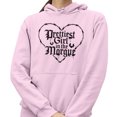 thumbnail image 2 of Prettiest Girl in the Morgue Hoodie Sweatshirt Unisex Small Pink, 2 of 5