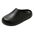thumbnail image 2 of Dakaela Backless Chef Shoes for Men Non Slip Waterproof Work Garden Mule Shoes Comfortable Nursing Mens Clogs for Kitchen Office Size 6-10, 2 of 4