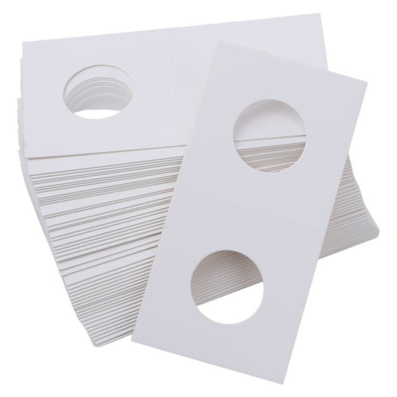 Tizuqe 50pcs 23mm Lighthouse Stamp Coin Holders Cover for Case Storage 2X2" Flip New