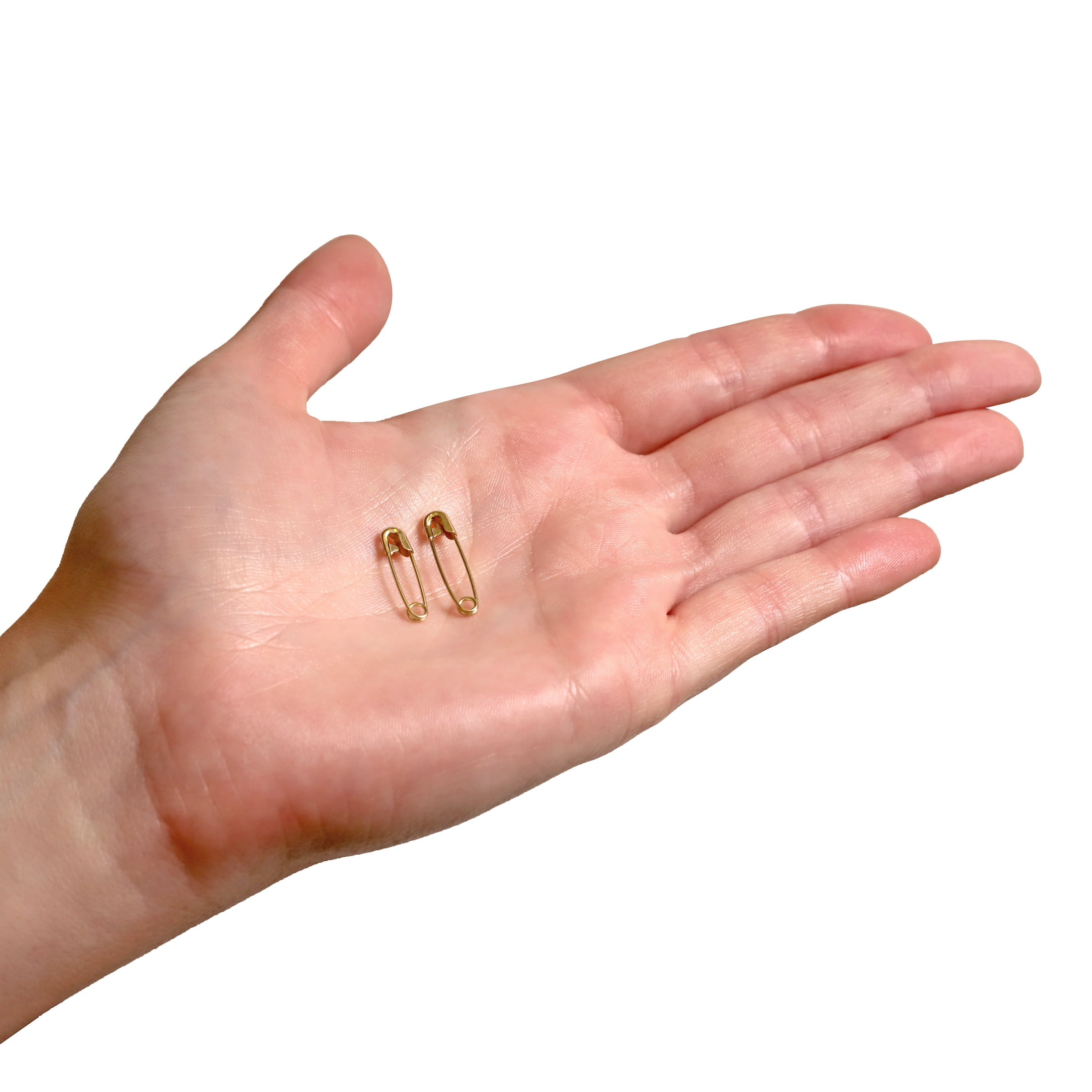 (2 pack) Hello Hobby Assorted Size Gilt Safety Pins (80 Count)
