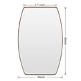 thumbnail image 5 of MacLuu Oblong Metal Wall Mirror 24" x 36" - Gold, 5 of 5