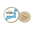 thumbnail image 1 of Pince à Broche Ronde en Métal Doré pour Interrupteur à Ressource en Eau, 1 of 3
